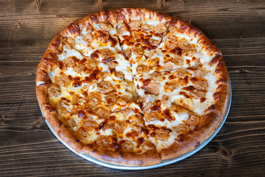 Tasso Turkey Pizza