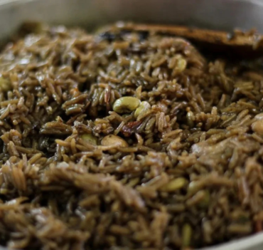 Black rice & peas (Djon Djon)