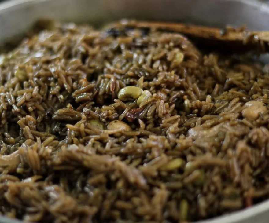 Black rice & peas (Djon Djon)