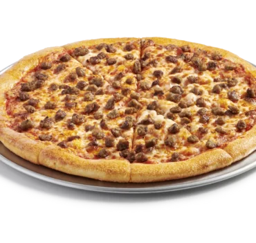 Beef Sausage Pizza